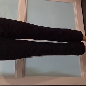 J crew pants size 4 black/white